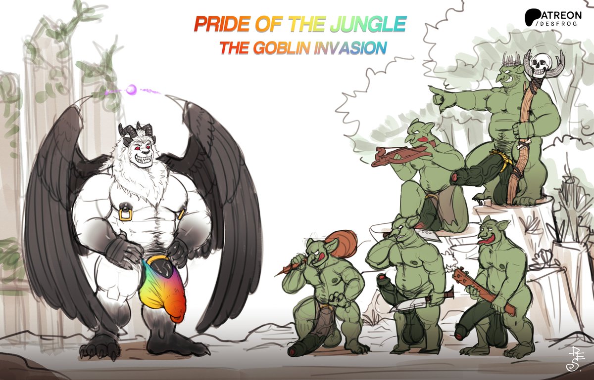 Pride of the Jungle: The Goblin Invasion
Who will become the true king of the jungle?👑
The battle is cuming ,we’ll find out soon!
- Support me on Pa₮Ի30n ▶️Bio -