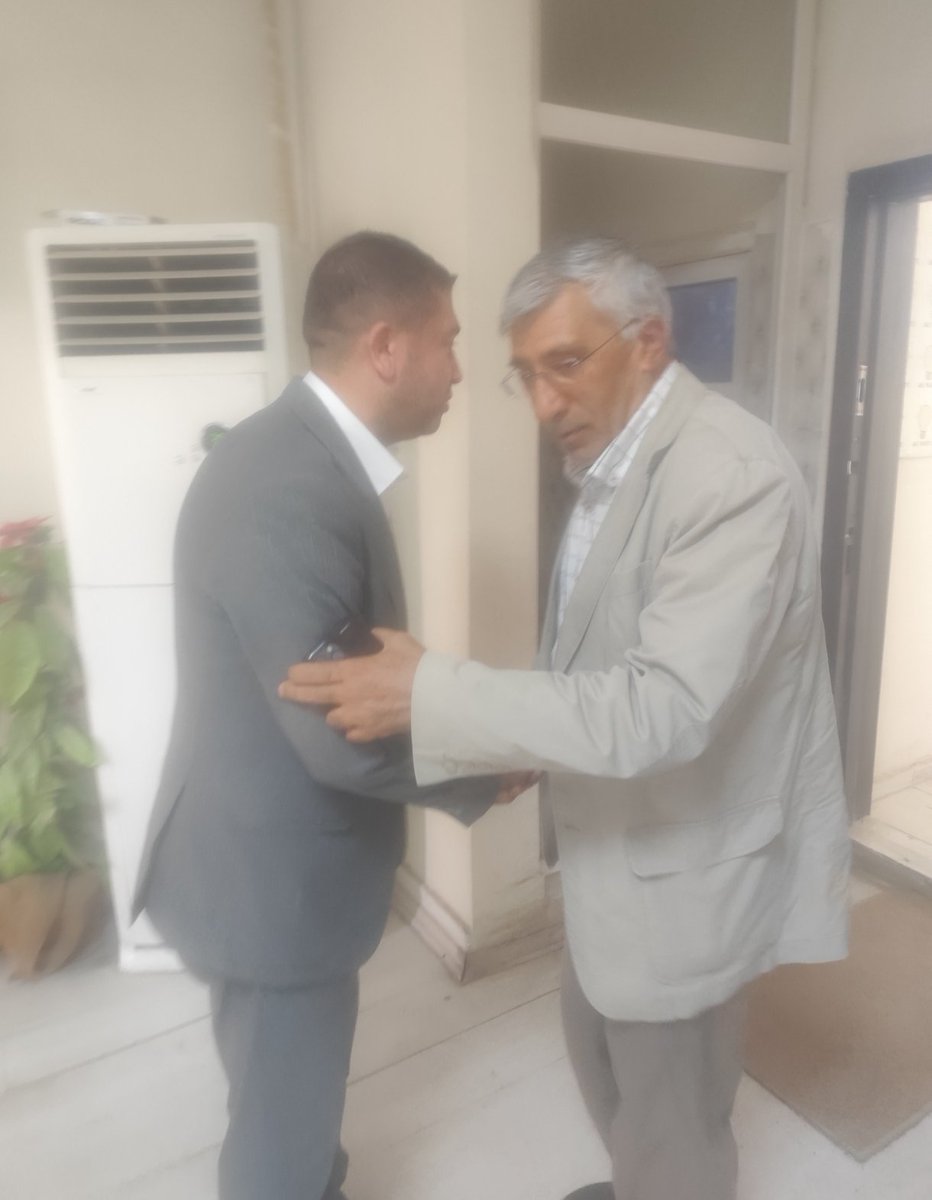 Ak Parti Suruç İlçe Başkanlığı (@ak_suruc) on Twitter photo 2015 Genel Seçimlerdeki Şanlıurfa Milletvekili adayımız Abdullah Yeşil , İlçe Başkanımız İbrahim Uçar'ı ziyarette bulundu.
<a href="/RTErdogan/">Recep Tayyip Erdoğan</a> <a href="/abuyukgumus/">Ahmet Büyükgümüş</a> <a href="/akpartiurfa/">AK PARTİ ŞANLIURFA</a> <a href="/milhamigunbegi/">M.İlhami GÜNBEGİ</a> <a href="/ibrahimucar89/">İbrahim Uçar</a> <a href="/ihalilesiyok/">İbrahim Halil EŞİYOK</a> <a href="/SbrKnk/">Sabri KONAK</a> <a href="/avgonulkurt/">Av. Gönül KURT KURUCU</a> <a href="/acarfaruka/">Faruk Acar</a> 2015 Genel Seçimlerdeki Şanlıurfa Milletvekili adayımız Abdullah Yeşil , İlçe Başkanımız İbrahim Uçar'ı ziyarette bulundu.
<a href="/RTErdogan/">Recep Tayyip Erdoğan</a> <a href="/abuyukgumus/">Ahmet Büyükgümüş</a> <a href="/akpartiurfa/">AK PARTİ ŞANLIURFA</a> <a href="/milhamigunbegi/">M.İlhami GÜNBEGİ</a> <a href="/ibrahimucar89/">İbrahim Uçar</a> <a href="/ihalilesiyok/">İbrahim Halil EŞİYOK</a> <a href="/SbrKnk/">Sabri KONAK</a> <a href="/avgonulkurt/">Av. Gönül KURT KURUCU</a> <a href="/acarfaruka/">Faruk Acar</a>