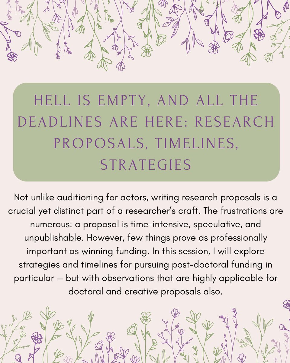 We have some incredible workshops lined up for BritGrad 2025, starting with Dr Alex Thom who will be speaking on strategies and timelines for the pursuit of funding ✨