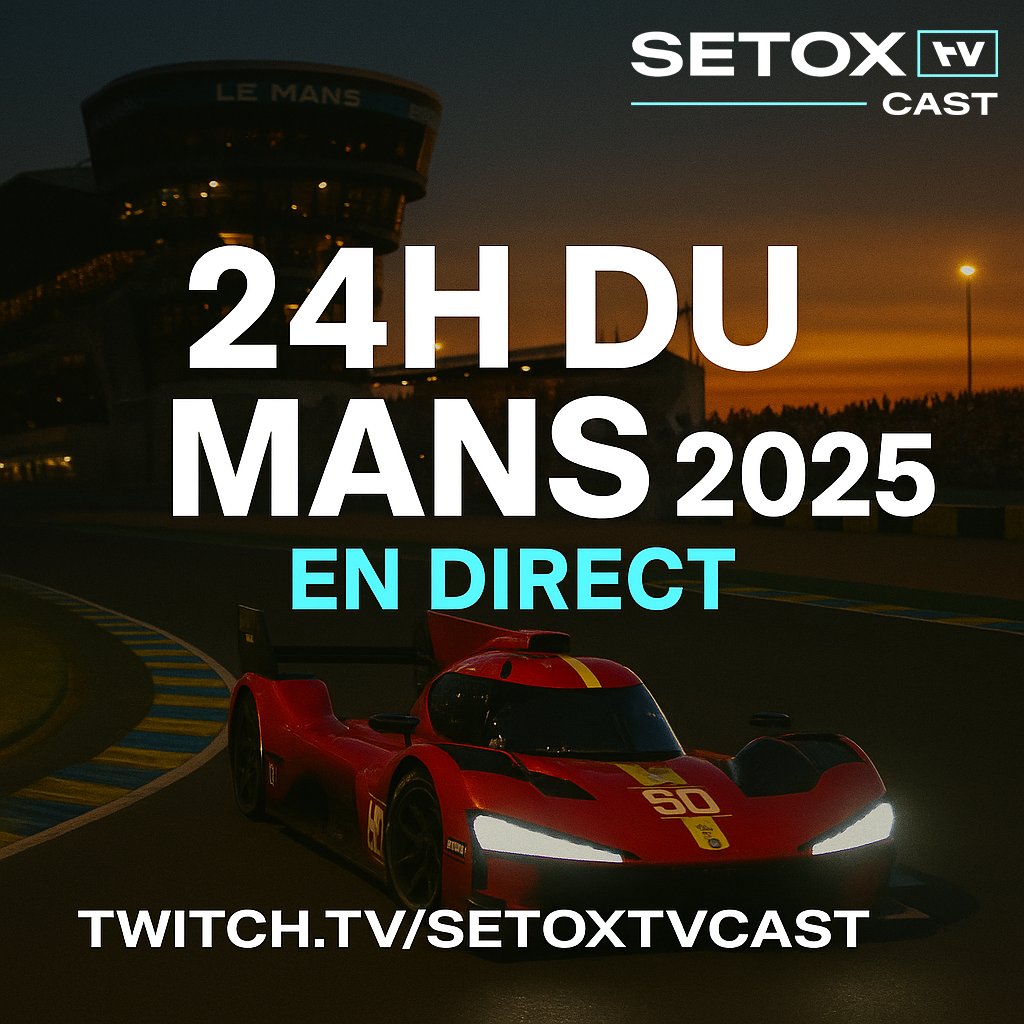 Set0x98's tweet image. En direct sur : twitch.tv/set0xtvcast

#24hlemans #lemans