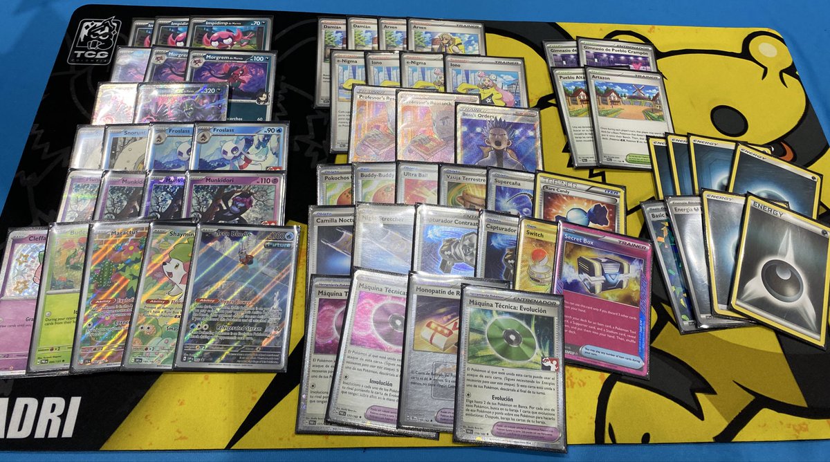 MadriFu's tweet image. No day 2 for me, but I’m really proud of this list. My friend is on day 2 using the same exact 60, so deck works!! Double devo is key and also the switch. Test it out, you’ll love it