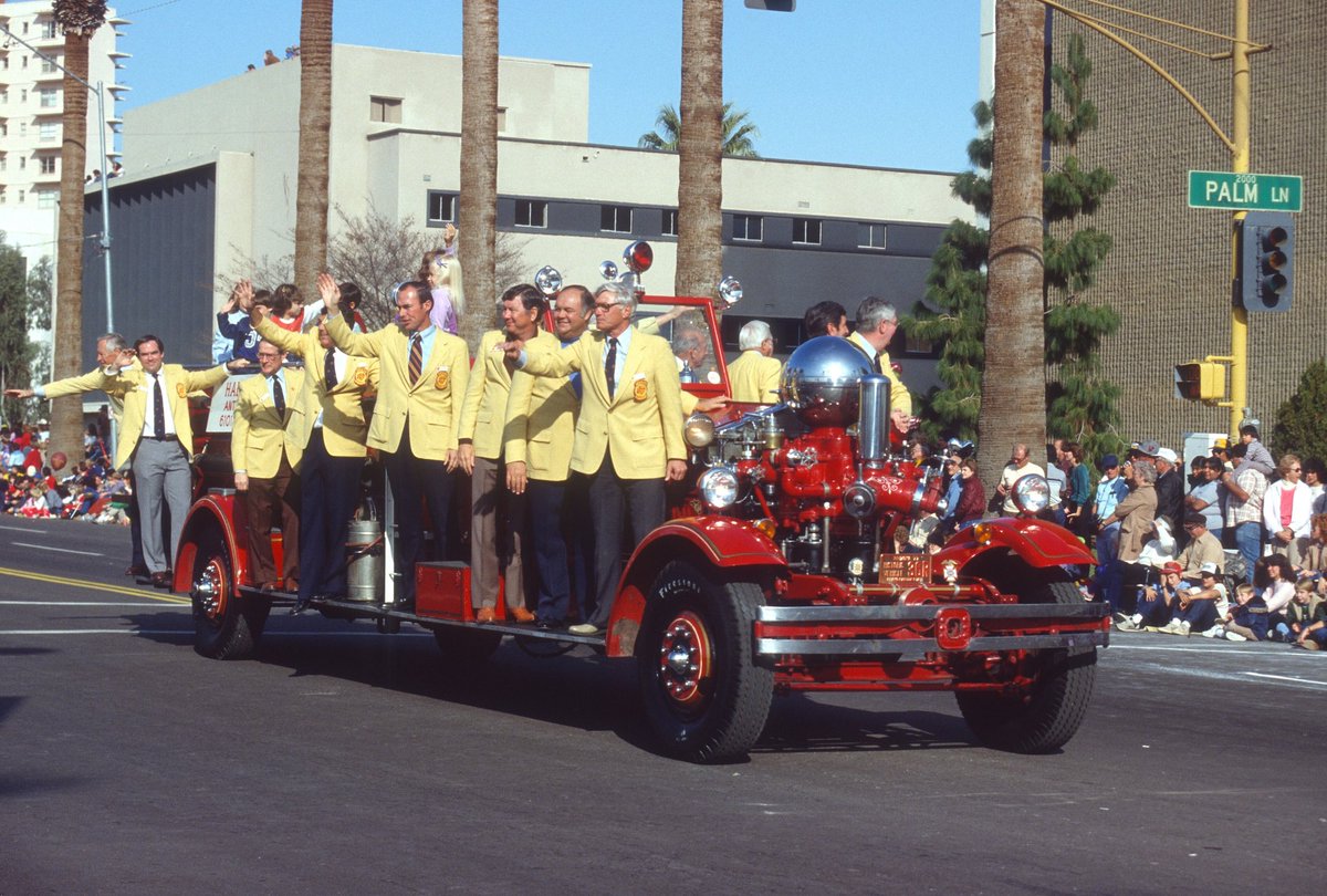 Andy Shultz (@andyjshultz) on Twitter photo Only 29 Saturdays before <a href="/vrbo/">Vrbo</a> <a href="/Fiesta_Bowl/">Fiesta Sports Foundation</a> Parade presented by <a href="/LernerandRowe/">Lerner and Rowe</a> returns on Jan. 3, 2026.
Flashback 1980s: The Fiesta Bowl Founders and Board Members ride down the parade route.
Photo: Fiesta Sports Foundation. <a href="/BowlSeason/">Bowl Season</a>. Only 29 Saturdays before <a href="/vrbo/">Vrbo</a> <a href="/Fiesta_Bowl/">Fiesta Sports Foundation</a> Parade presented by <a href="/LernerandRowe/">Lerner and Rowe</a> returns on Jan. 3, 2026.
Flashback 1980s: The Fiesta Bowl Founders and Board Members ride down the parade route.
Photo: Fiesta Sports Foundation. <a href="/BowlSeason/">Bowl Season</a>.