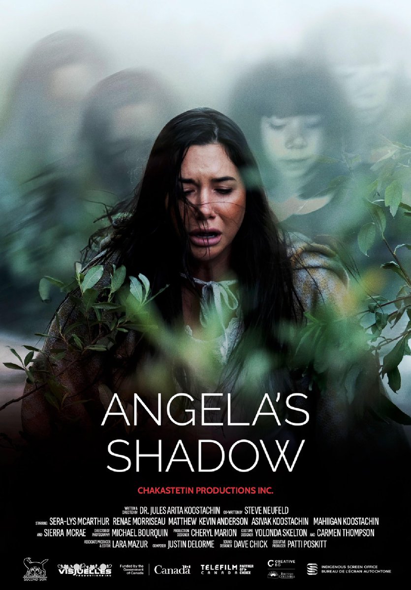 Justine Warrington (@justwarr) on Twitter photo After a successful film festival run, Angela’s Shadow - the new haunting and beautiful indie feature from writer/director Jules Koostachin - hits theatres!
Tix for Vancouver screening dates <a href="/VIFFest/">Vancouver International Film Festival</a>
June 20 - 23 & 26
See you on the big screen 🎥❤️
viff.org/whats-on/angel… After a successful film festival run, Angela’s Shadow - the new haunting and beautiful indie feature from writer/director Jules Koostachin - hits theatres!
Tix for Vancouver screening dates <a href="/VIFFest/">Vancouver International Film Festival</a>
June 20 - 23 & 26
See you on the big screen 🎥❤️
viff.org/whats-on/angel…