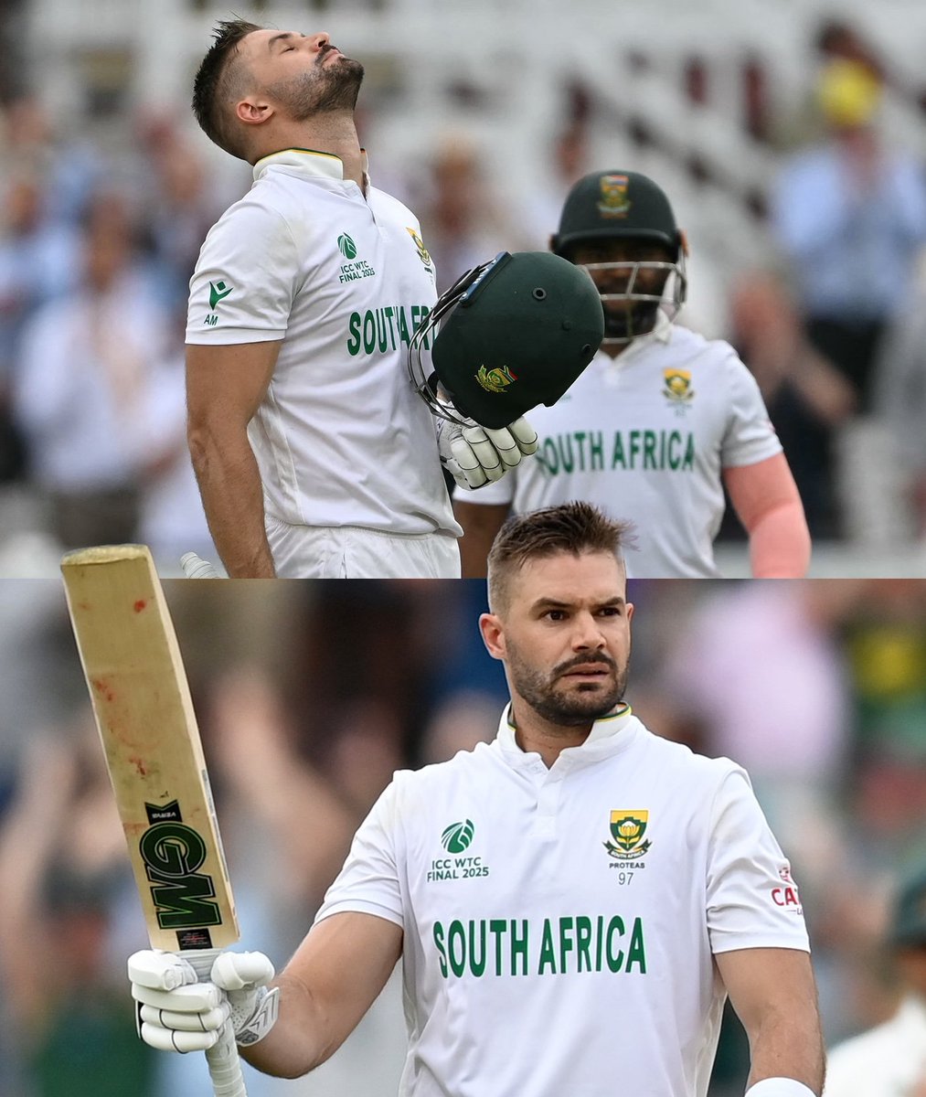 JAYPRAKASHIND7's tweet photo. 🚨 SOUTH AFRICA WON AN ICC TROPHY AFTER 27 YEARS 🚨
History at the Home of Cricket. 🙇
Congratulations South Africa! 🇿🇦💐
#WTCFinal2025 #CongratulationsSA https://t.co/dEhz5czgys