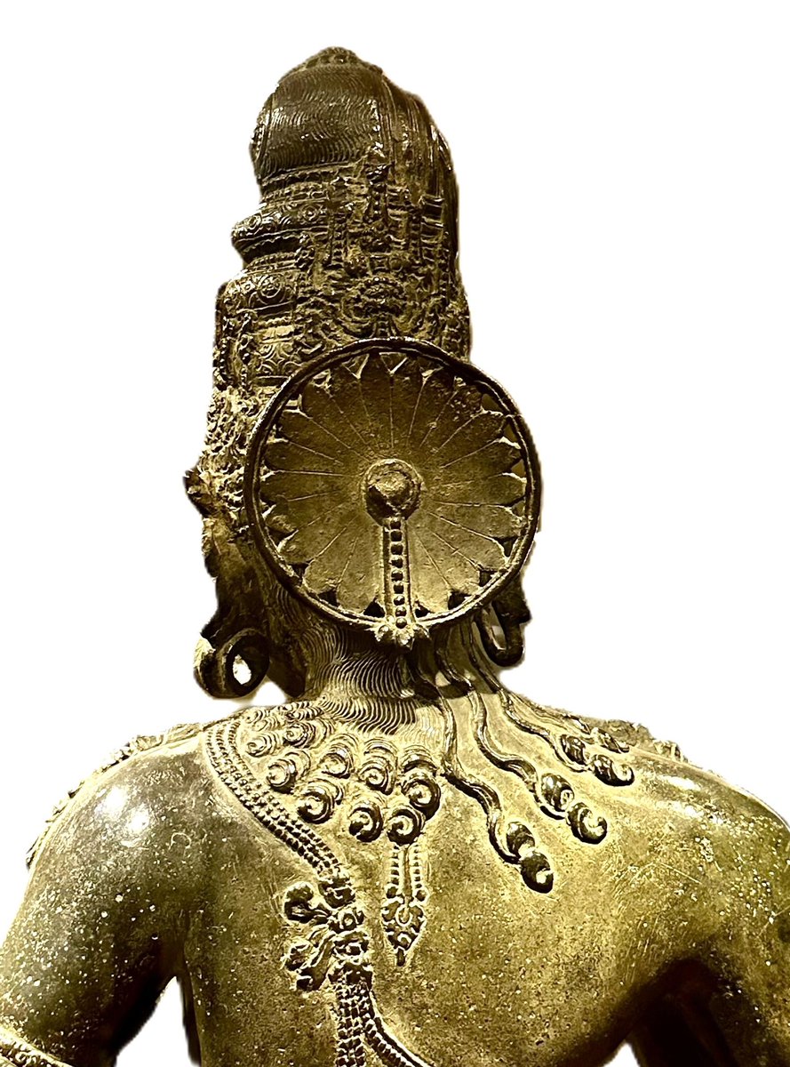 ChithraMadhavan's tweet image. Ardhanarishwara. Chola. 11th century. Government Museum, Chennai.