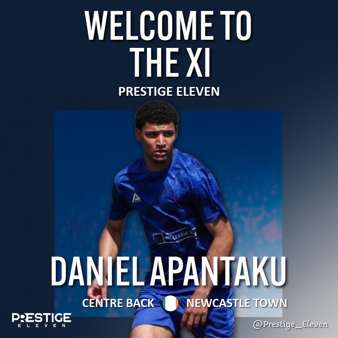 Prestige Eleven (@prestige_eleven) on Twitter photo βοΈ Exciting news!
<a href="/NewcastleTownFC/">Newcastle Town FC</a> talent Daniel Apantaku has officially signed with <a href="/prestige_eleven/">Prestige Eleven</a>!
Daniel is a towering Central Defender who likes to dominate aerially, drive the ball forward and is versatile. He is always looking to improve and expand his knowledge βοΈ Exciting news!
<a href="/NewcastleTownFC/">Newcastle Town FC</a> talent Daniel Apantaku has officially signed with <a href="/prestige_eleven/">Prestige Eleven</a>!
Daniel is a towering Central Defender who likes to dominate aerially, drive the ball forward and is versatile. He is always looking to improve and expand his knowledge
