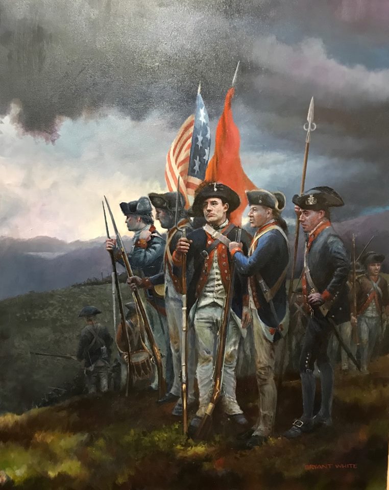 SWOConnell's tweet photo. The Rev War Minute
14 June 1775, Philadelphia, Pennsylvania. The Second Continental Congress took a bold step toward independence by establishing the Continental Army. This unified force, created to confront Great Britain’s might, marked the birth of a colonial resolve to fight for liberty. Colonel George Washington, a seasoned Virginian, was appointed commander-in-chief, tasked with forging a disciplined army from disparate militias. The initial core comprised six companies of skilled riflemen from Virginia, Pennsylvania, and Maryland, their marksmanship a vital asset. As the Revolutionary War loomed, state militia infantry regiments were reorganized into Continental Line regiments, forming the backbone of the army. Artillery units, engineers, and swift cavalry dragoons soon bolstered its ranks, evolving into a versatile force. Under Washington’s leadership, this fledgling army faced immense challenges, yet its creation symbolized the colonies’ unyielding determination to secure freedom, laying the foundation for the United States Army.  Happy Birthday, US Army! 
#RevWar #History #AmRev