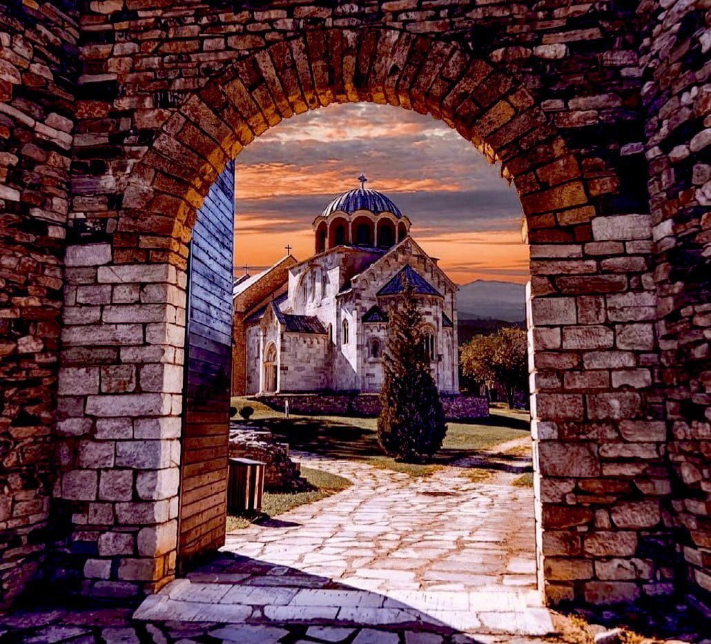 Сутон и Немањина црква, Студеница.