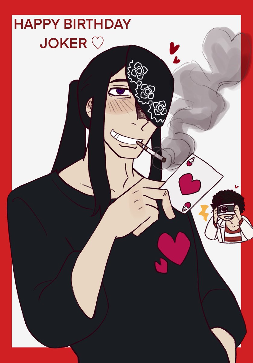HAPPY BIRTHDAY TO EVERYONE'S FAVORITE ANTI HERO, JOKER!!! 
 #ジョーカー生誕祭2025