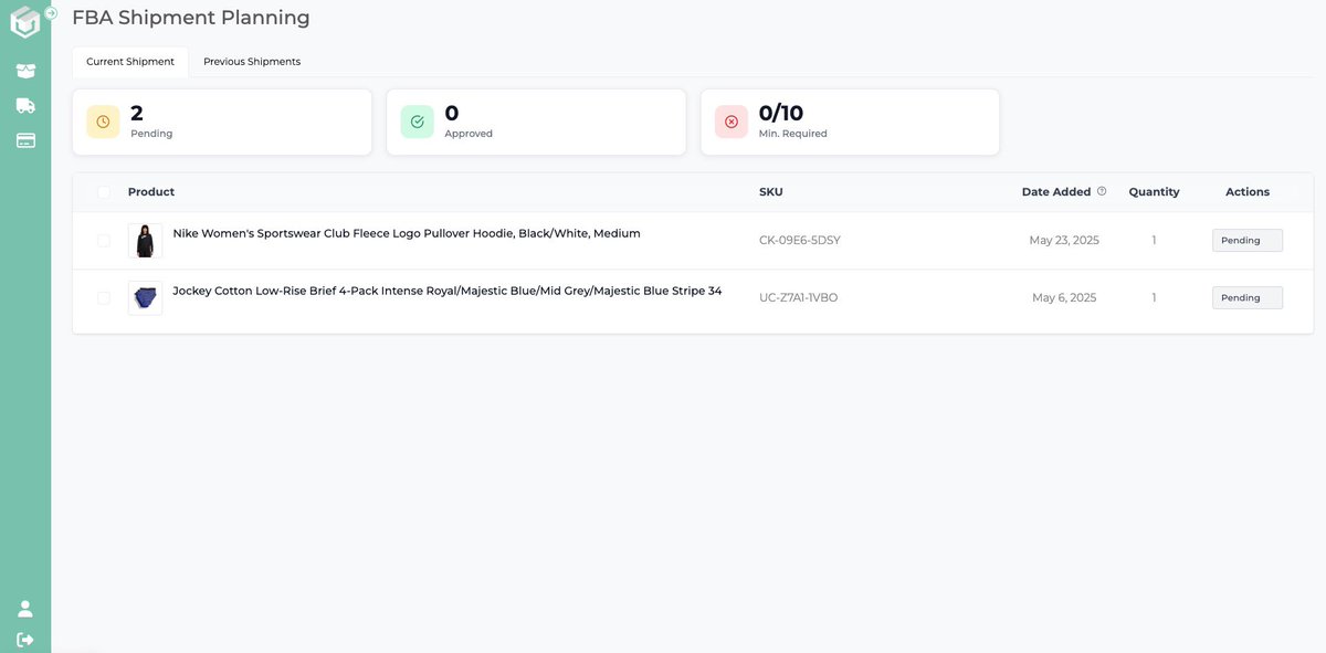 Introducing our Ship Back to Amazon feature!

This powerful update includes a streamlined dashboard that makes it easy to review, approve, or liquidate eligible inventory with just a few clicks

You’re in full control. Skip any brands or products you’re gated on or no longer sell