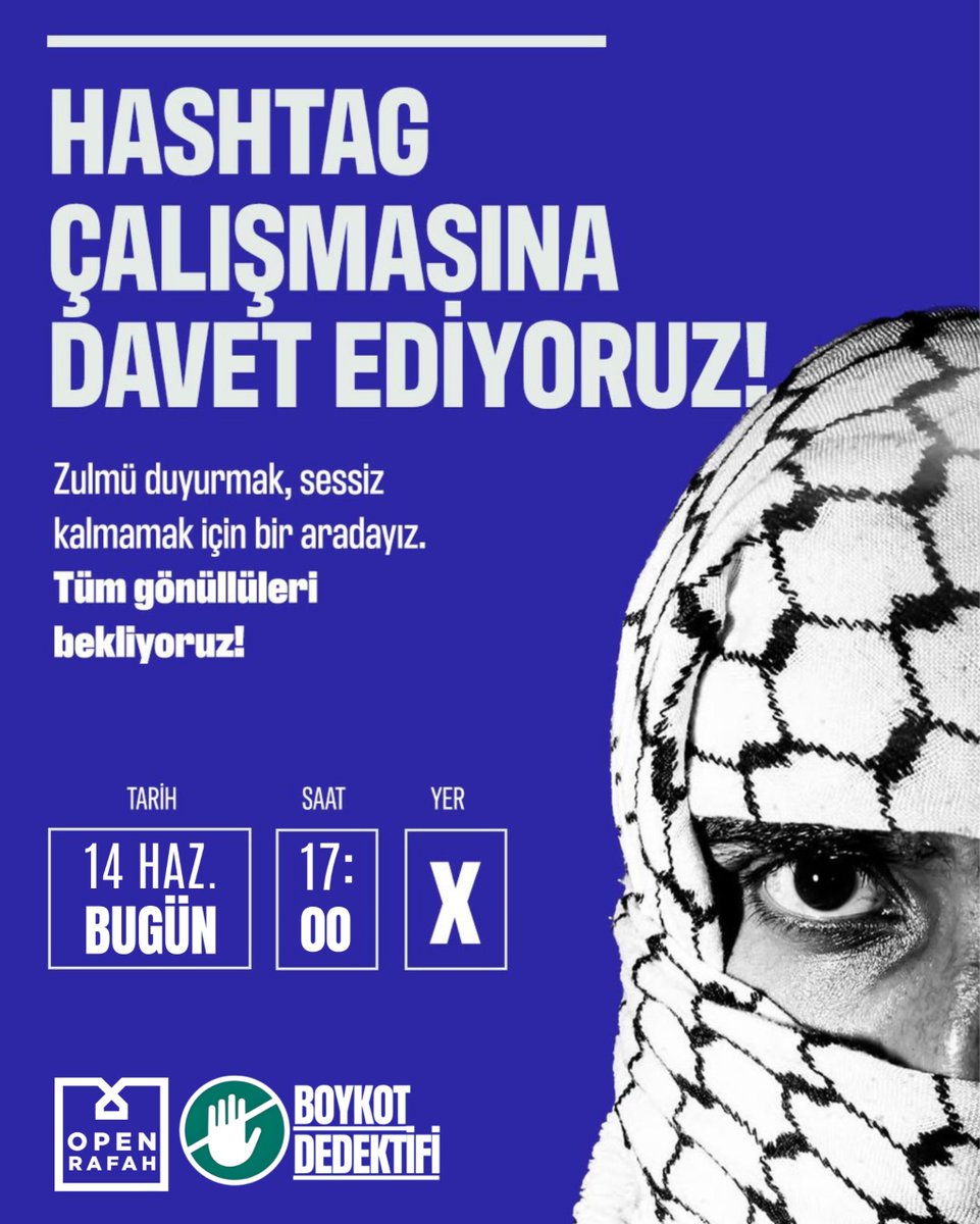 #RefahİçinNöbete 🇹🇷
#KeepWatchRafah 🇵🇸