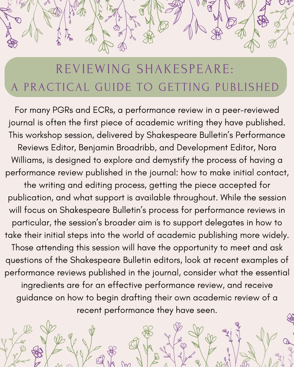 BritGrad 2025 (@britgrad) on Twitter photo In our next workshop, <a href="/Ben_Broadribb/">@benbroadribb.bsky.social</a> and Dr Nora Williams are presenting a practical guide to getting published! Tickets still available here bit.ly/4dP3IqQ In our next workshop, <a href="/Ben_Broadribb/">@benbroadribb.bsky.social</a> and Dr Nora Williams are presenting a practical guide to getting published! Tickets still available here bit.ly/4dP3IqQ
