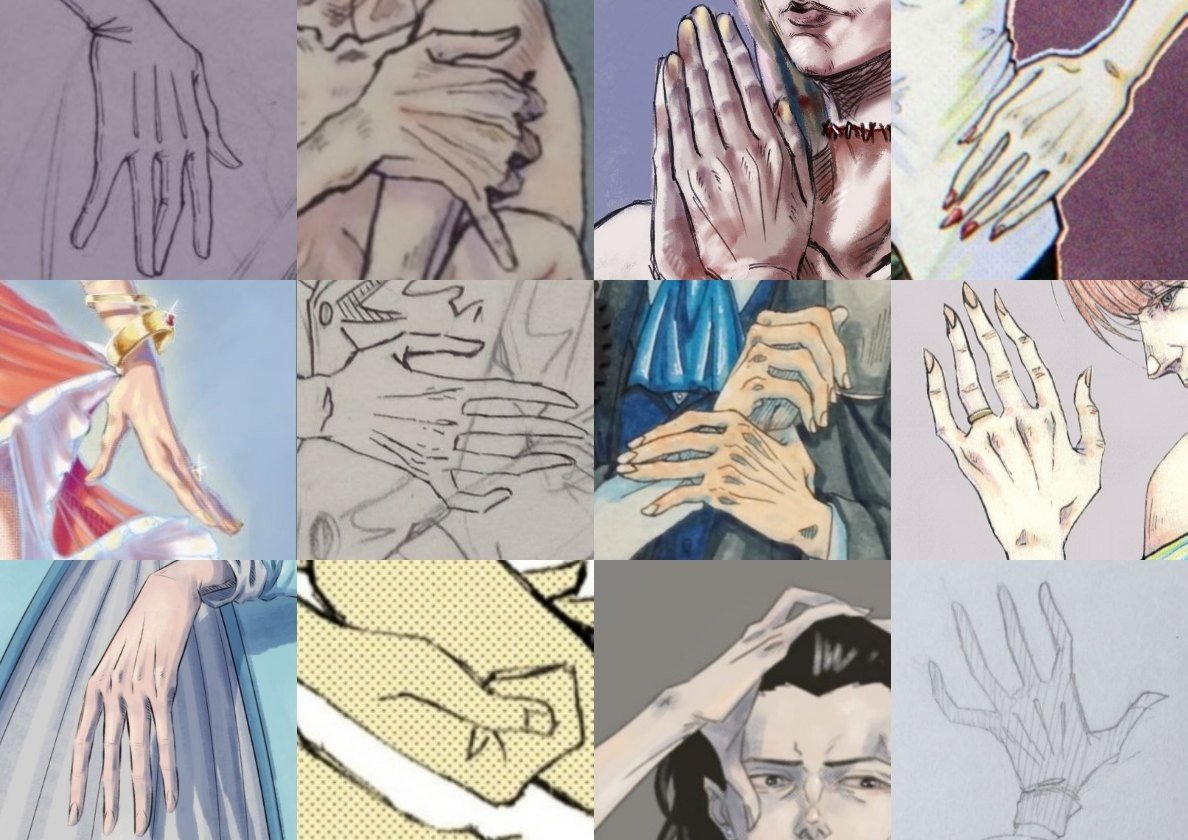 I really love drawing hands