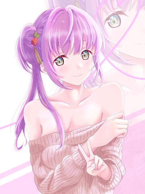 梢先輩、誕生日おめでとうございます! 過去絵でごめんなさい… #乙宗梢生誕祭2025 #乙宗梢誕生祭2025