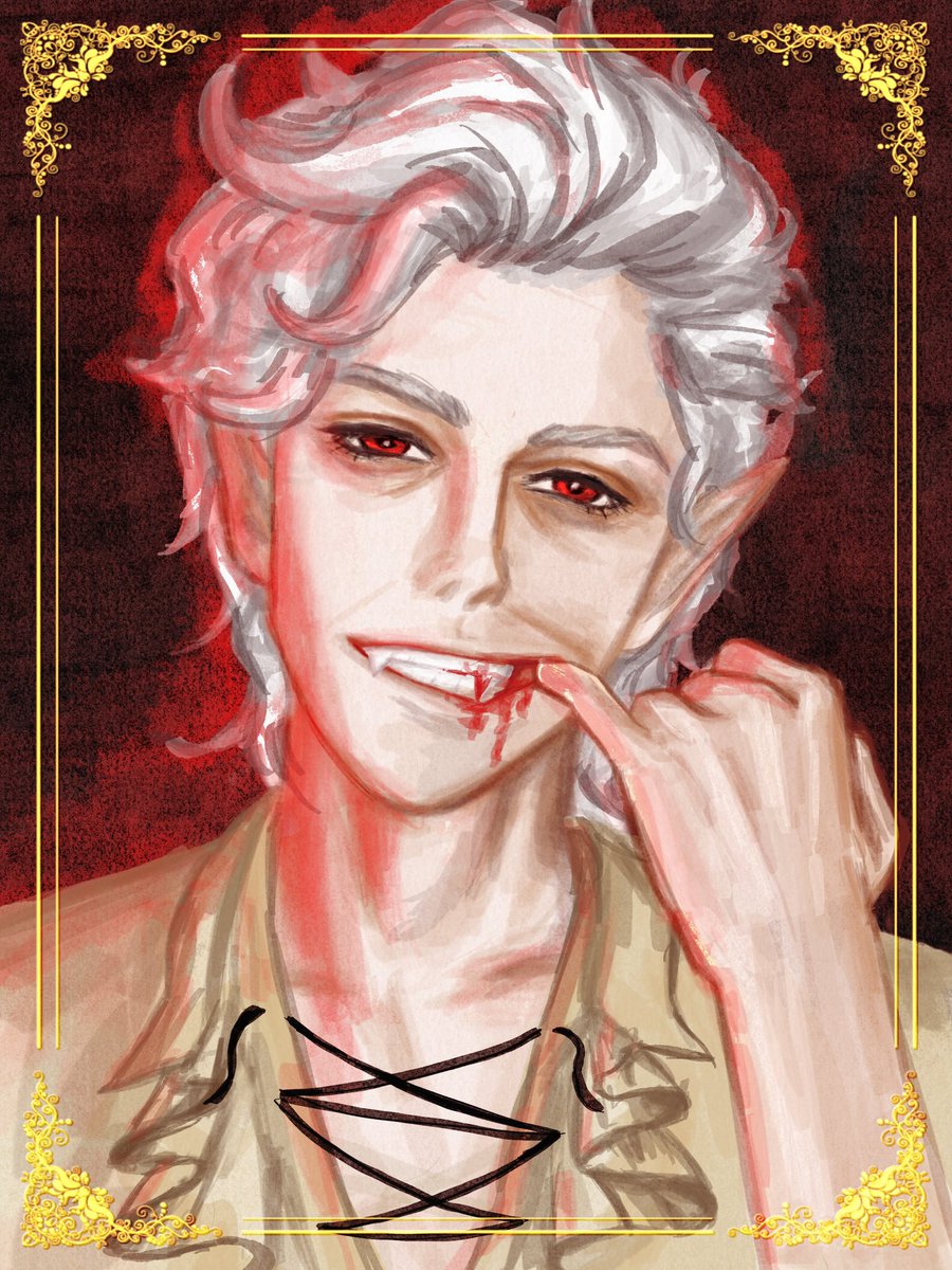 Olivia030205's tweet image. 尖尖牙
#balduesgate #baldursgate3fanart #BaldursGate #Astarion #Astarionfanart