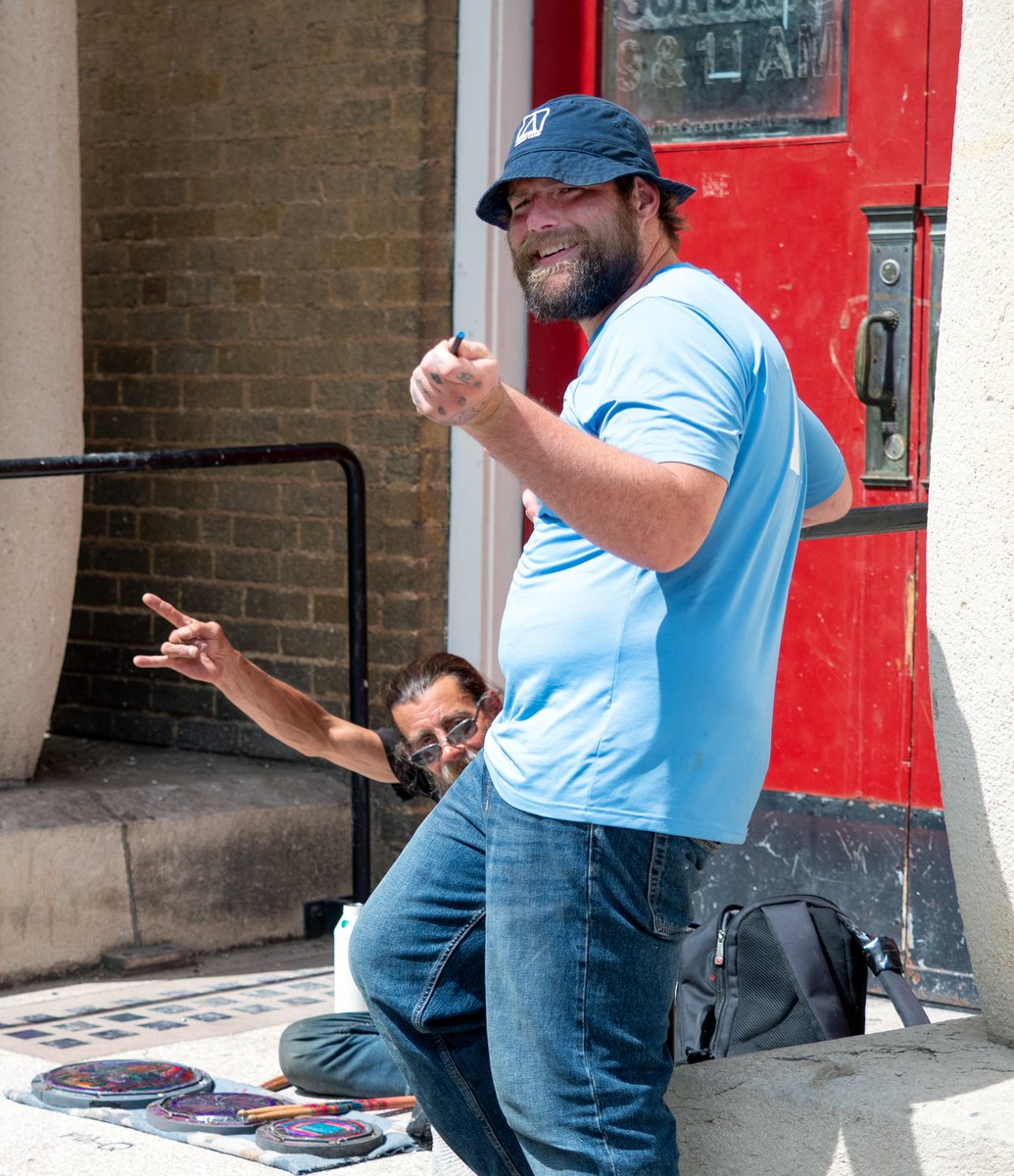 Shoutout to these guys who asked me to take their photo as I walked by Friday morning in downtown Lawrence.