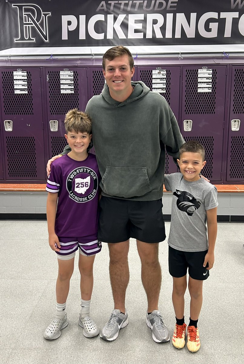 Will Howard 🏈 Camp <a href="/whoward_/">Will Howard</a> 
📍Panther Stadium 
#WeArePN #GoBucks