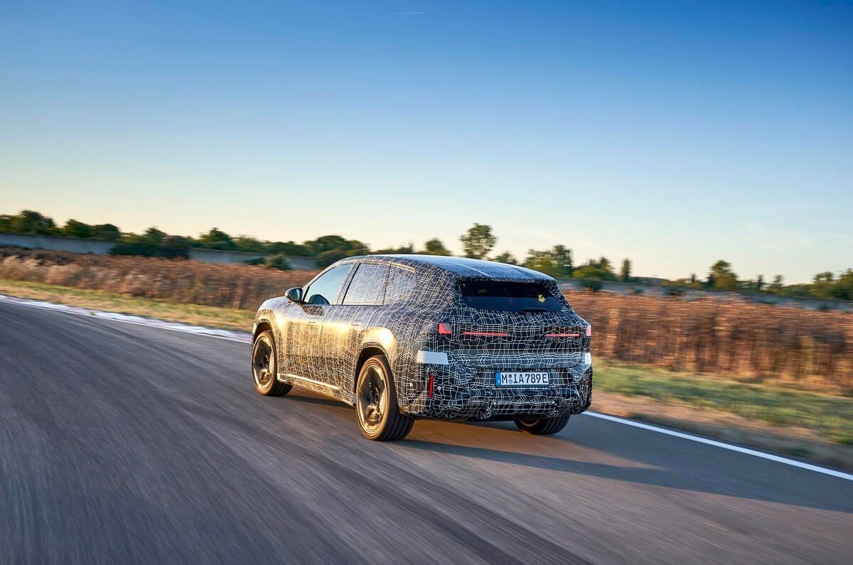 autocar's tweet photo. The new iX3 is BMW's most important car in decades, and we've been given the keys to a prototype 👀 (Spoiler: the news is GOOD) https://t.co/BRuc3GDFks https://t.co/cmmIRtYHCk