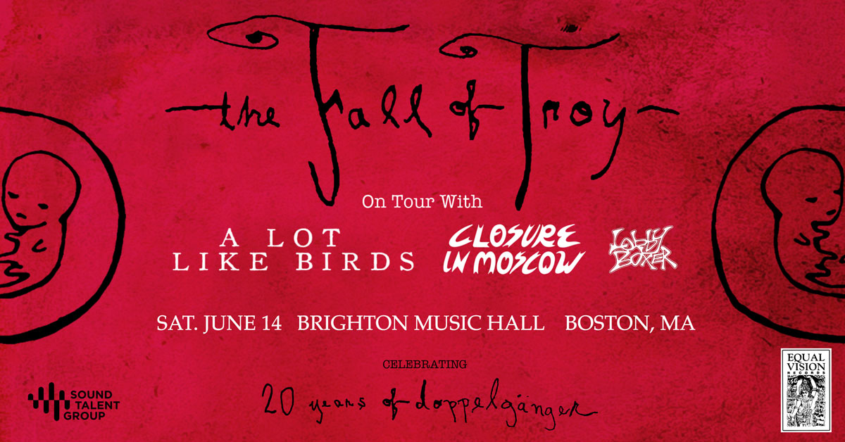 Brighton Music Hall presented by Citizens (@brighton_music) on Twitter photo TONIGHT π <a href="/ThefallofTroy/">Supernova</a>, <a href="/alotlikebirds/">A Lot Like Birds</a>, <a href="/ClosureInMoscow/">Closure In Moscow</a> π΄
π: bit.ly/4mYk44y
πͺ: 6PM
πΆ: 7PM
18+ TONIGHT π <a href="/ThefallofTroy/">Supernova</a>, <a href="/alotlikebirds/">A Lot Like Birds</a>, <a href="/ClosureInMoscow/">Closure In Moscow</a> π΄
π: bit.ly/4mYk44y
πͺ: 6PM
πΆ: 7PM
18+