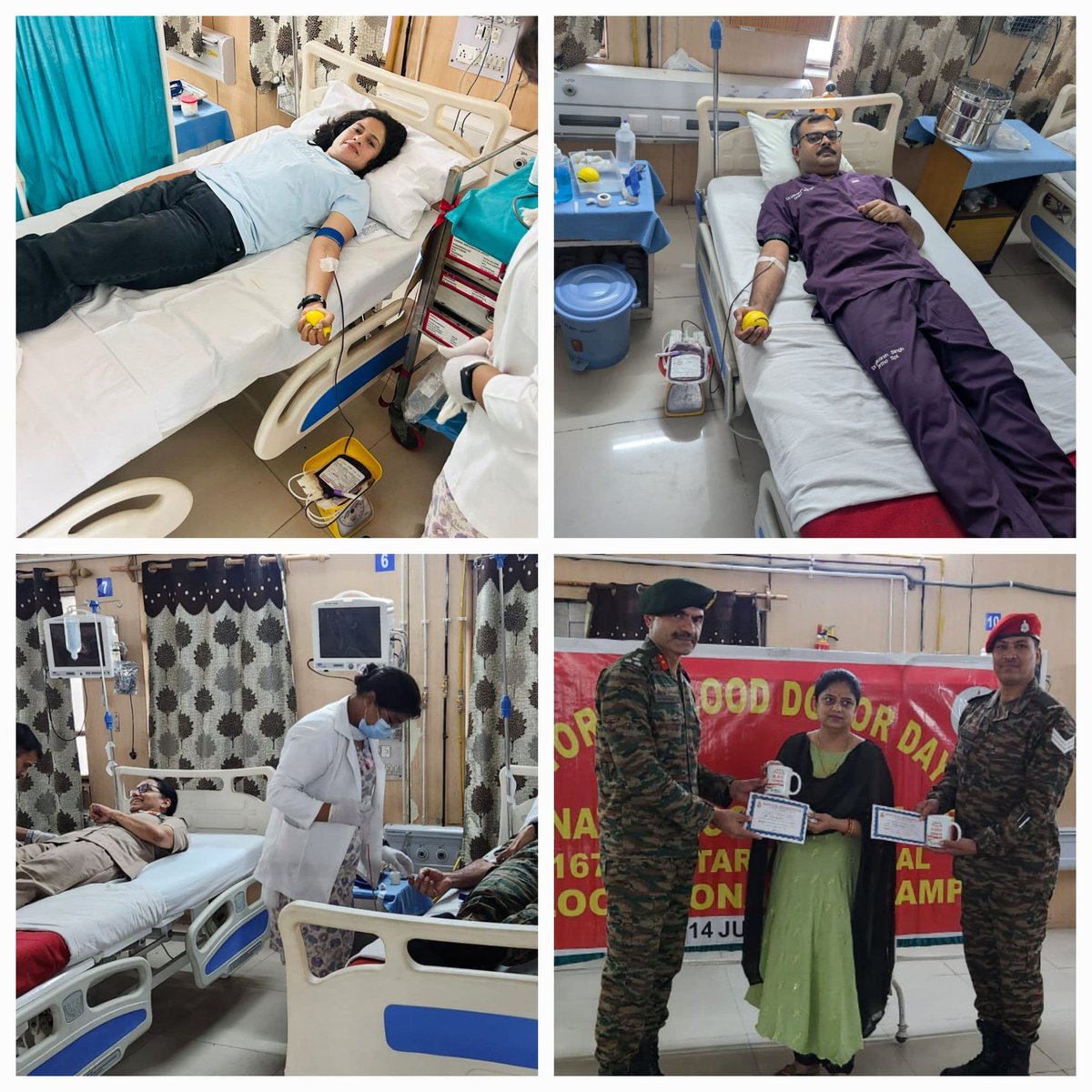westerncomd_IA's tweet image. #NationalMission
#WeCare

On #WorldBloodDonorDay2025,  the theme: &quot;Give Blood, Give Hope – Together We Save Lives.&quot; echoed across #WesternCommand. 

On the occassion blood donation camps were organised at Chandigarh, Ferozepur, Jalandhar &amp;amp; Pathankot reflecting an enduring…