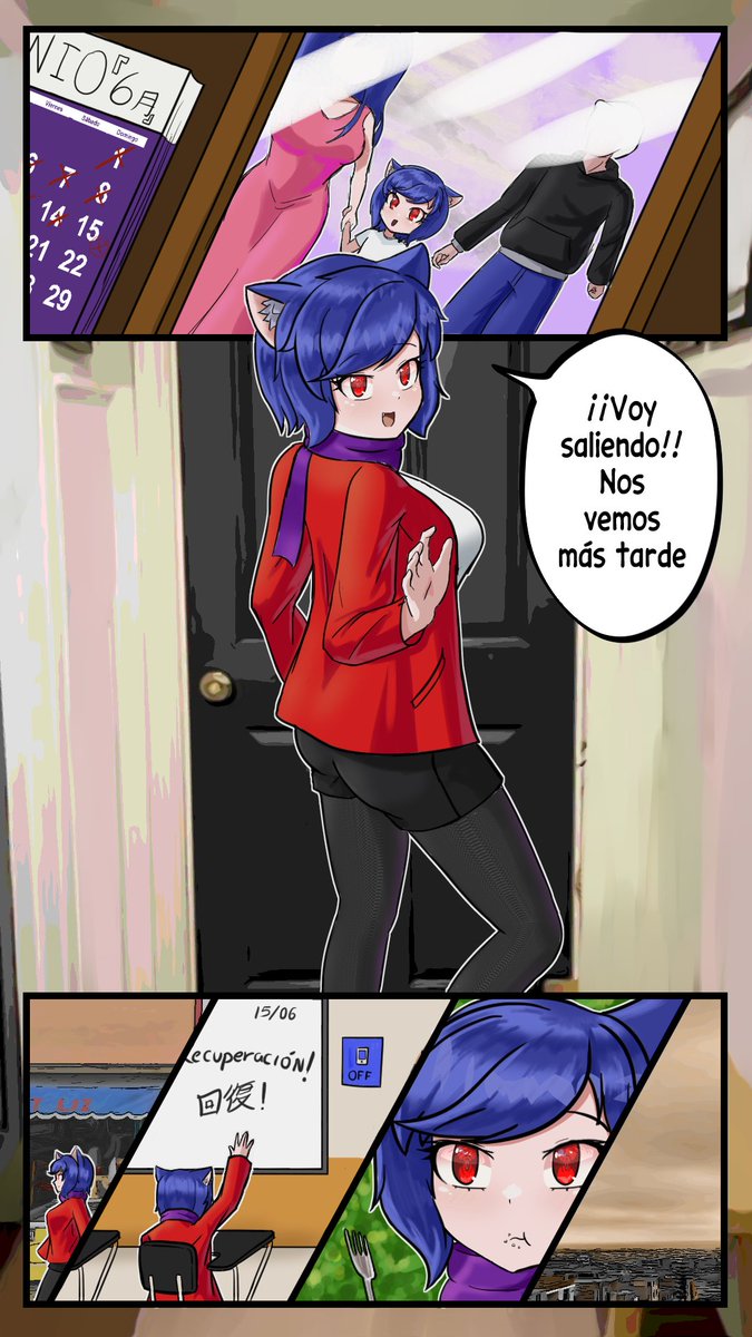 JetSTBeat's tweet image. Si alguna vez se preguntaron cómo suelen pasar mis personajes las fechas importantes, este año les traigo una historia de Yozora en el día del padre.
Espero que les guste y dejenme abajo q otra waifu les gustaria ver como protagonista.
#originalcharacter #manga