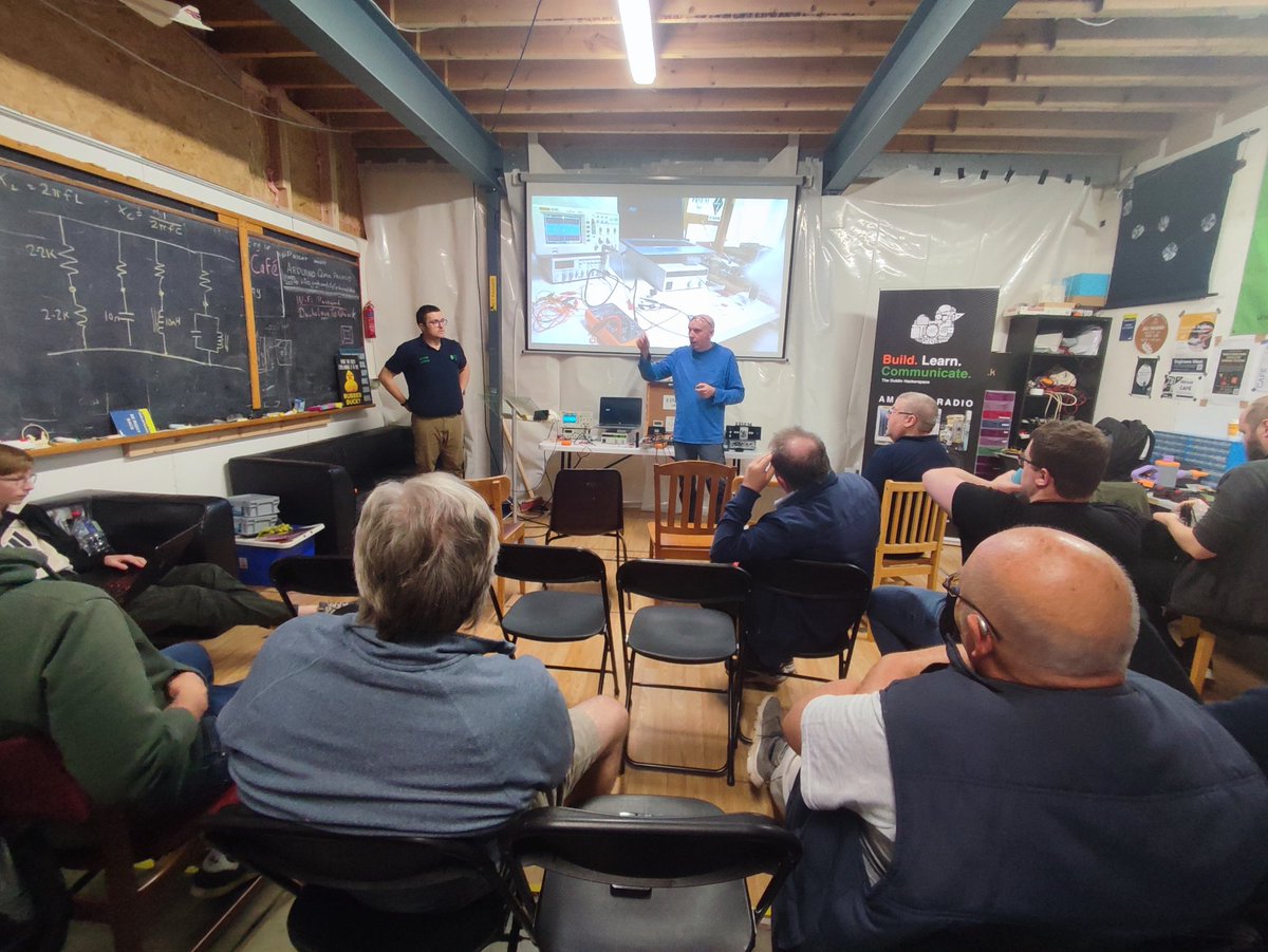 South Dublin Radio Club (@sdradioclub) on Twitter photo Great talk on RF filtering by Gary, very informative and practical.
There is an electronics night every Monday night <a href="/TOG_Dublin/">Tog Hackerspace</a> Great talk on RF filtering by Gary, very informative and practical.
There is an electronics night every Monday night <a href="/TOG_Dublin/">Tog Hackerspace</a>