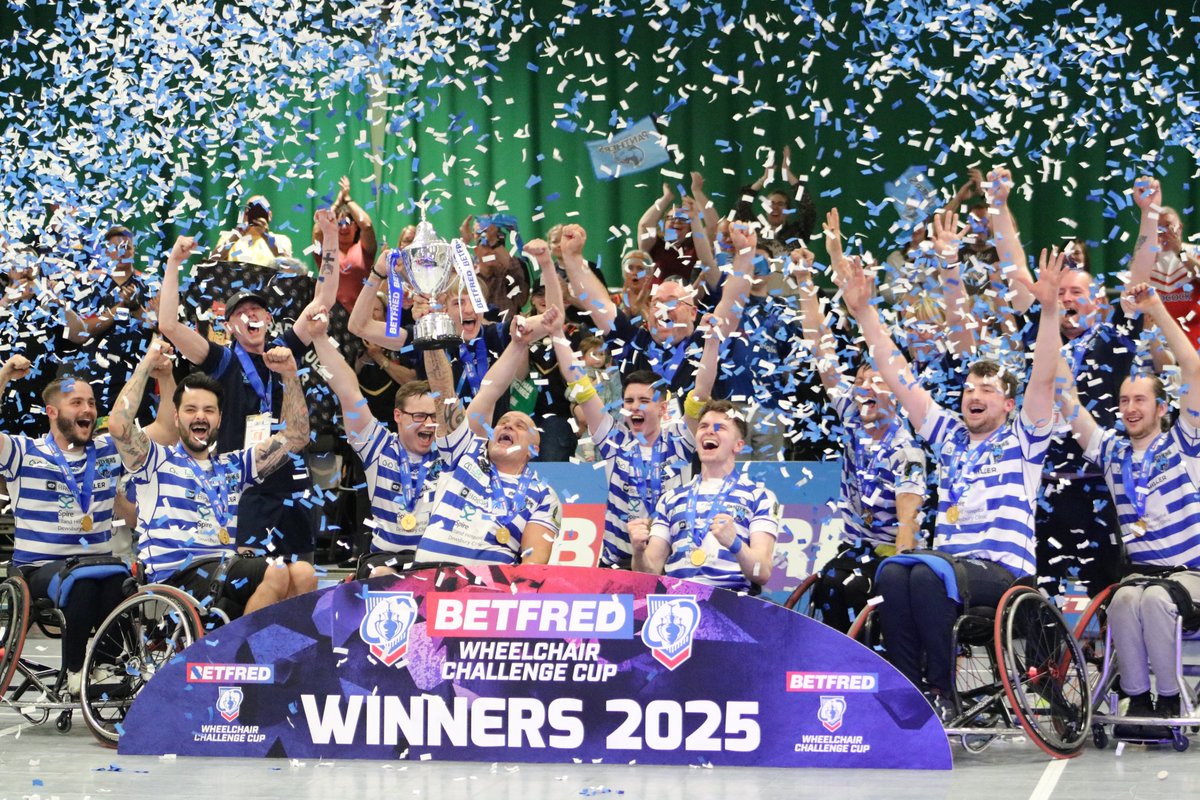 Halifax Panthers 🐾 (@halifaxpanthers) on Twitter photo Ladies and Gentlemen, Your 2025 Betfred Wheelchair <a href="/TheChallengeCup/">Betfred Challenge Cup</a> WINNERS!!! 🏆🔵⚪️🐾
#Panthers2025 #WinnersAreGrinners #SuperSaturday #RugbyLeague Ladies and Gentlemen, Your 2025 Betfred Wheelchair <a href="/TheChallengeCup/">Betfred Challenge Cup</a> WINNERS!!! 🏆🔵⚪️🐾
#Panthers2025 #WinnersAreGrinners #SuperSaturday #RugbyLeague