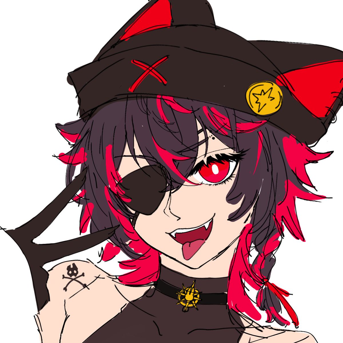 umbrellaV_0507's tweet image. 一邊看直播一邊亂塗
因為用手指畫的所以感覺指紋要沒了🤣