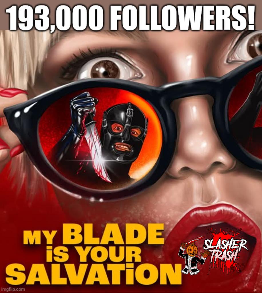 Slasher Trash (@slashertrash) on Twitter photo SLASHER TRASH hits 193,000 Facebook followers! โค๏ธ
In other news, MY BLADE IS YOUR SALVATION has hit $27,429! We are 137% funded and getting closer to that $30k stretch goal (when we may unleash more SCREAM QUEENS ๐)!
Congratulations <a href="/jamesd7004/">James Dean</a> ๐ฅ๐๐ช
indiegogo.com/projects/my-blโฆ SLASHER TRASH hits 193,000 Facebook followers! โค๏ธ
In other news, MY BLADE IS YOUR SALVATION has hit $27,429! We are 137% funded and getting closer to that $30k stretch goal (when we may unleash more SCREAM QUEENS ๐)!
Congratulations <a href="/jamesd7004/">James Dean</a> ๐ฅ๐๐ช
indiegogo.com/projects/my-blโฆ
