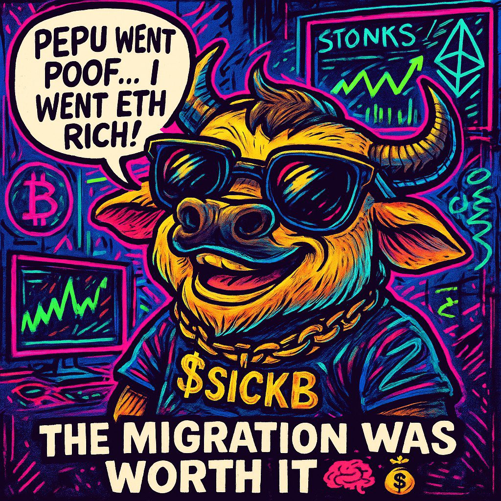 SickB on Pepu Chain • $pSICKB tweet media