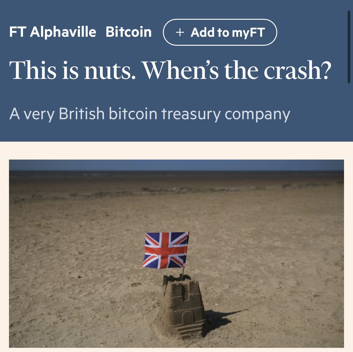 Tyler Evans (@tylev) on Twitter photo The <a href="/FT/">Financial Times</a> agrees… <a href="/smarterwebuk/">The Smarter Web Company</a> is nuts! The recipe for becoming the most valuable company on its exchange just months after IPO? Add Bitcoin 🧡 The <a href="/FT/">Financial Times</a> agrees… <a href="/smarterwebuk/">The Smarter Web Company</a> is nuts! The recipe for becoming the most valuable company on its exchange just months after IPO? Add Bitcoin 🧡