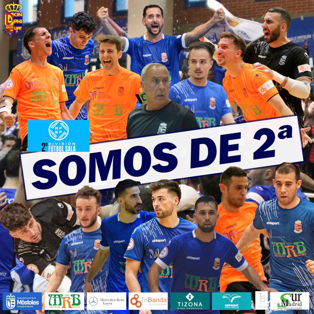 FINAL
MRB-FS MÓSTOLES 3️⃣
<a href="/AvanzaFutsal/">CD Avanza Jaén Paraíso Interior FS</a> 2️⃣
SOMOS DE SEGUNDA!!!
SOMOS DE SEGUNDA!!!
SOMOS DE SEGUNDA!!!
SOMOS DE SEGUNDA!!!
SOMOS DE SEGUNDA!!!
SOMOS DE SEGUNDA!!!
SOMOS DE SEGUNDA!!!
Siempre y solo Móstoles!!!
#canteraazul
