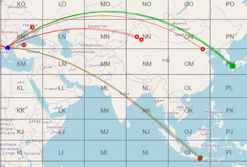 Nice opening on #50MHz today. Worked BY, YC as new #DXCC, JA #magicband