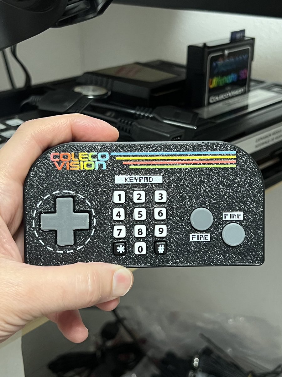 retrogameboyz's tweet image. Experimenting with some new #colecovision designs - open source project here: retrogameboyz.com/products/colec…