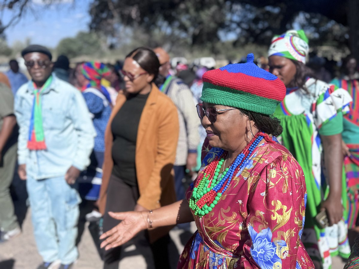 NShaningwa's tweet photo. Kabbe South District Rally 📍| Vote for Comrade Raymond Kamwi Sezuni✅

SWAPO Party has fielded the son of the soil, Cde. Raymond Kamwi Sezuni, as its regional councillor candidate for Kabbe South constituency. https://t.co/VDFn361o1v