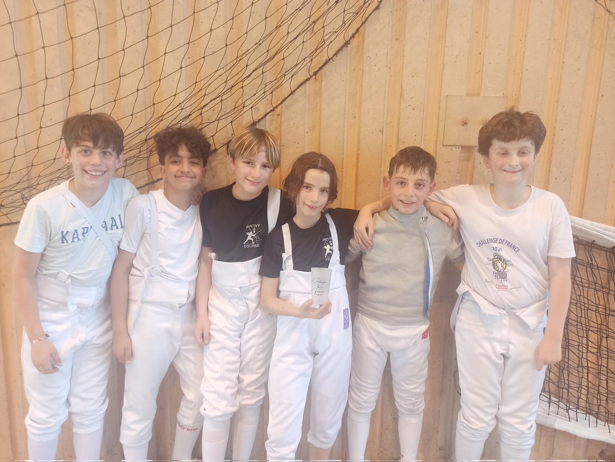 Challenge de France🇫🇷 Moins 13 ans. 
Augustin malgré une poule catastrophique, se hissé à la détermination en 1/4 de finale National 3. Bravo les Pontivy ensemble. Demain c'est l'équipe !