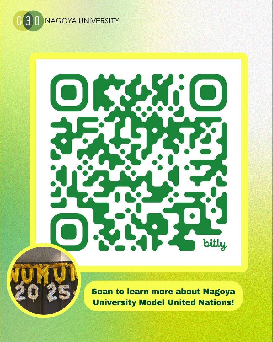 A few weeks ago, NUMUN brought global diplomacy to life at Nagoya University! Over 80 students joined 2 days of debate. Hear from Jessica, a 1st-year law student &amp; organizer <a href="/mun/">aparupa jana</a>.nagoyauniversity

Learn more about NU at our July 2 Admissions Webinar: bit.ly/43Kvx0d