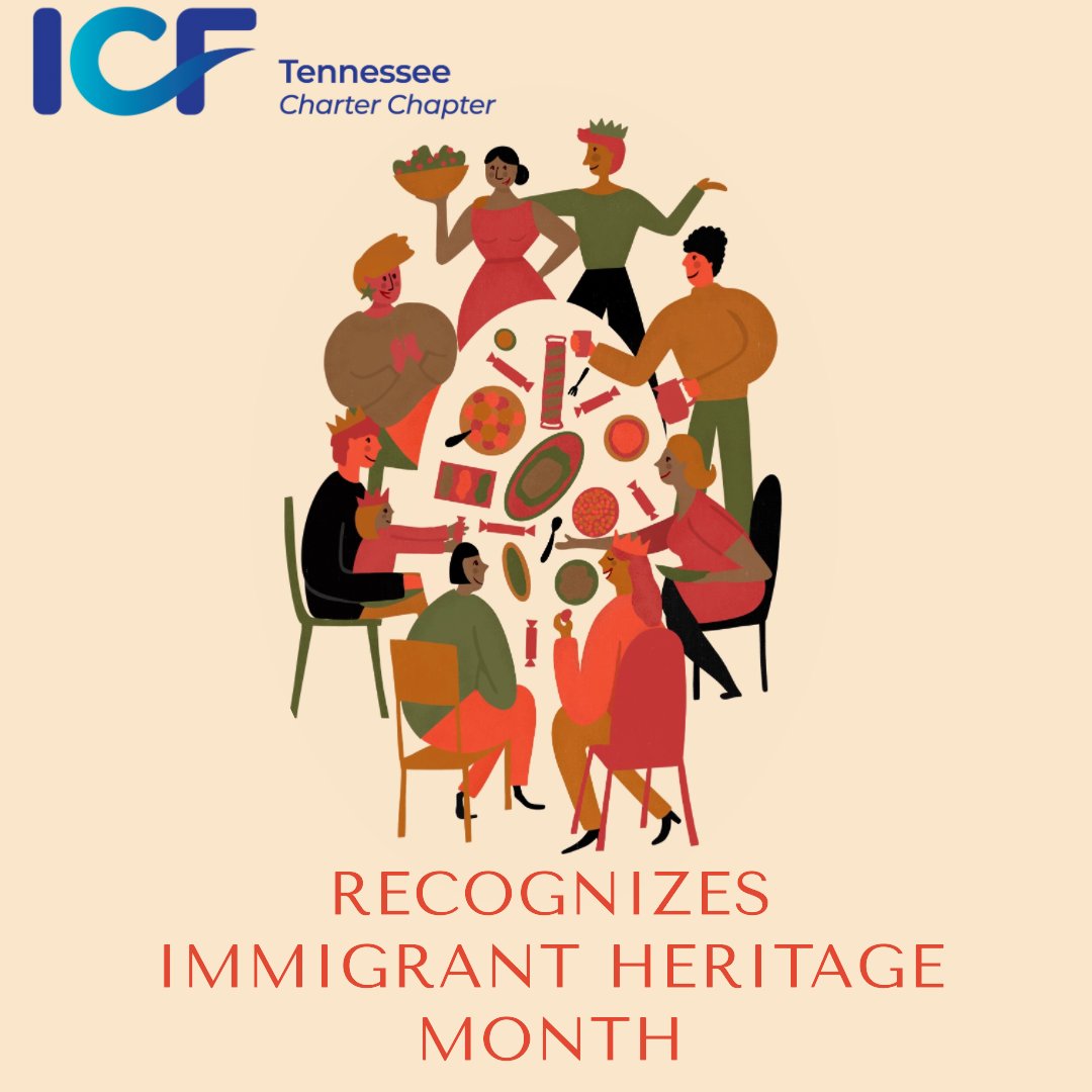 ICFTN's tweet photo. ICF Tennessee recognizes Immigrant Heritage Month! #ICFTN #ImmigrantHeritageMonth https://t.co/ikkd6wZozg