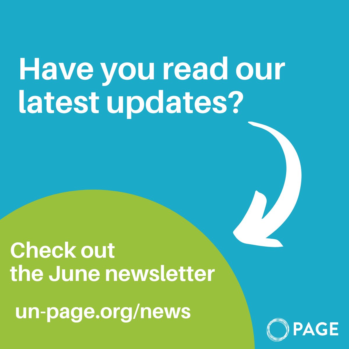 UN Partnership for Action on Green Economy (@_un_page) on Twitter photo Have you read our latest #PAGE newsletter? โจ
Catch up on how PAGE partner countries are taking steps toward green and inclusive economies โ from regional capacity building to global exchanges ๐
Read it here ๐ f.mtr.cool/fawaoodukz Have you read our latest #PAGE newsletter? โจ
Catch up on how PAGE partner countries are taking steps toward green and inclusive economies โ from regional capacity building to global exchanges ๐
Read it here ๐ f.mtr.cool/fawaoodukz