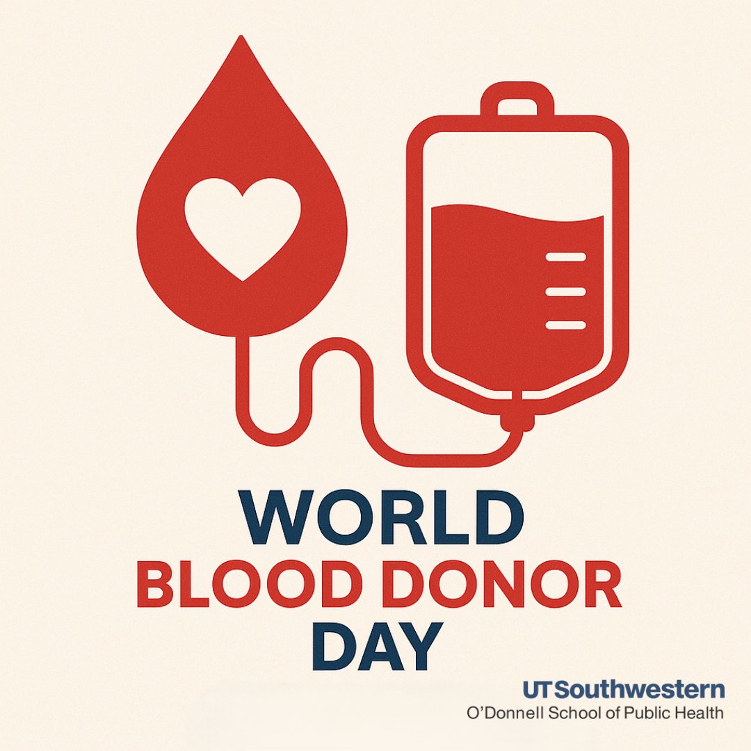 Today is World Blood Donor Day! Let's celebrate the power of giving and encourage everyone to donate. #BloodDonation #SaveLives