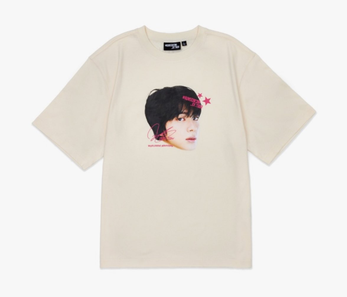 RUNSEOKJIN 顔Tシャツ Sサイズ BTS ジン 顔Tシャツ ソウルコン 韓国 RUNSEOKJIN Lサイズ - メルカリ