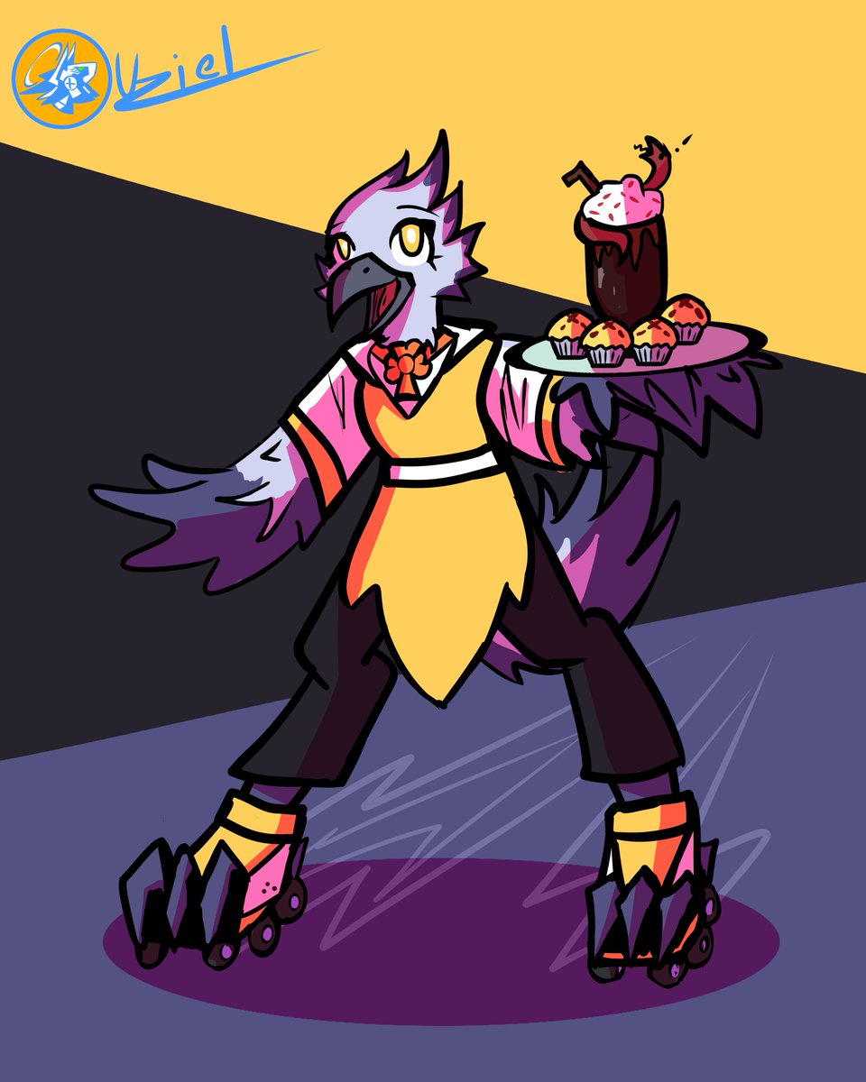 Uziel212121's tweet photo. Congrats @Fishy_Moment on being the second drawing winner this week! Next week I'm going back to 1 moot drawing a week.

This took way longer than it should have, love the character!  #artmoot https://t.co/QiD0CfBuFV