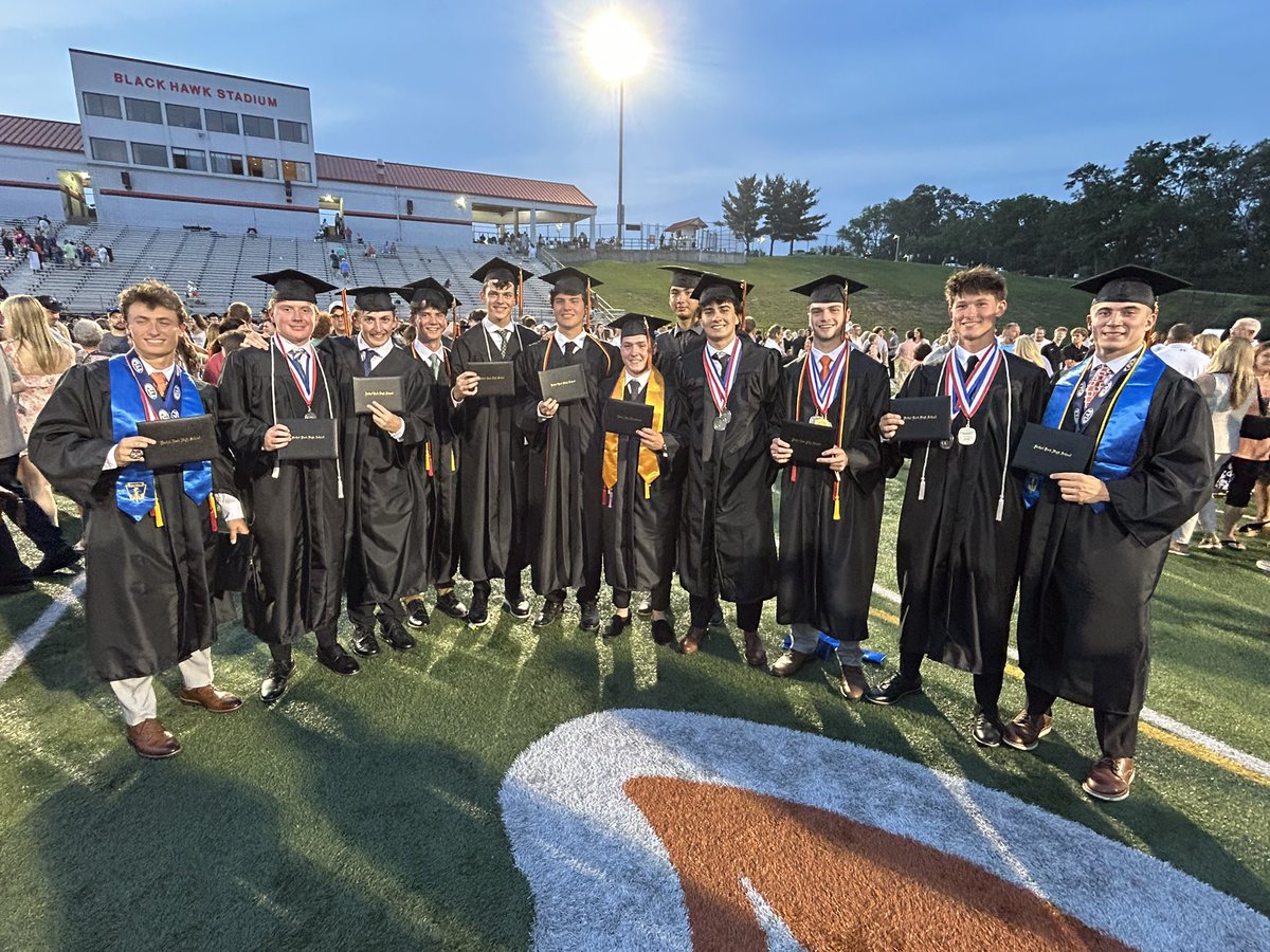 Congratulations to the Bethel Park Hawks Baseball Class of 2025‼️

You have raised the already high bar of the selflessness, determination, perseverance &amp; execution required to be a Hawk. All while being a Net Positive &amp; Paying Your FEA daily. Thank you and always remember: #ttob