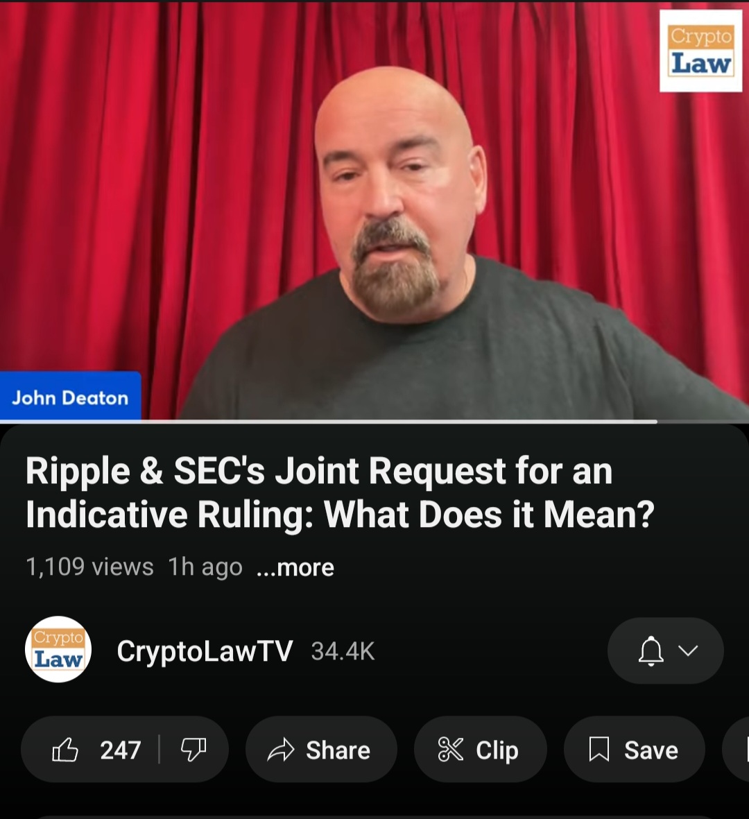 🚨 🚨 BREAKING NEWS: Attorney John Deaton predicted 70% chance that Judge  Analisa Torres will lift the injunction and put an end to the SEC vs. RIPPLE  case! 📃 ⚖️ 🇺🇸 #XRP #RLUSD #XRPETF 💎 💎 💎 💎 💎 💎 💎 💎 💎 💎