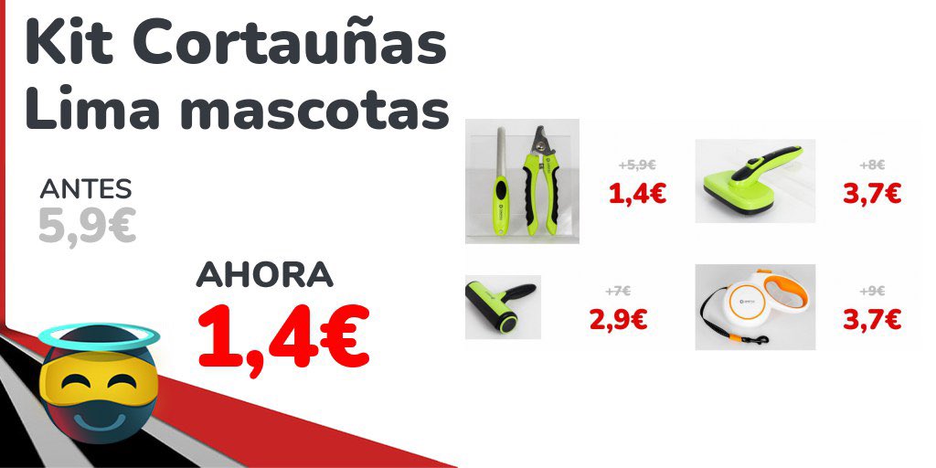 Córtale las uñas a tu perro antes de que te raye el parqué. Kit completo para que tu mascota no suene al andar 🐕 🐩
➡️ michollo.to/PKkXM