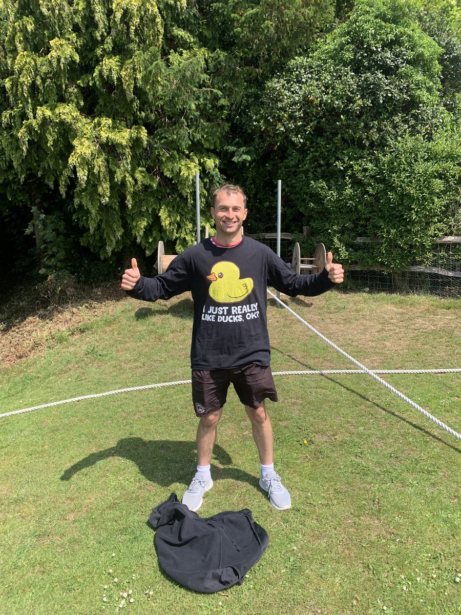 ChiddinglyCC_'s tweet image. Congratulations Marcus! Our 2024 Most Ducks winner was presented with his prize today.  A proud day for his friends and family.