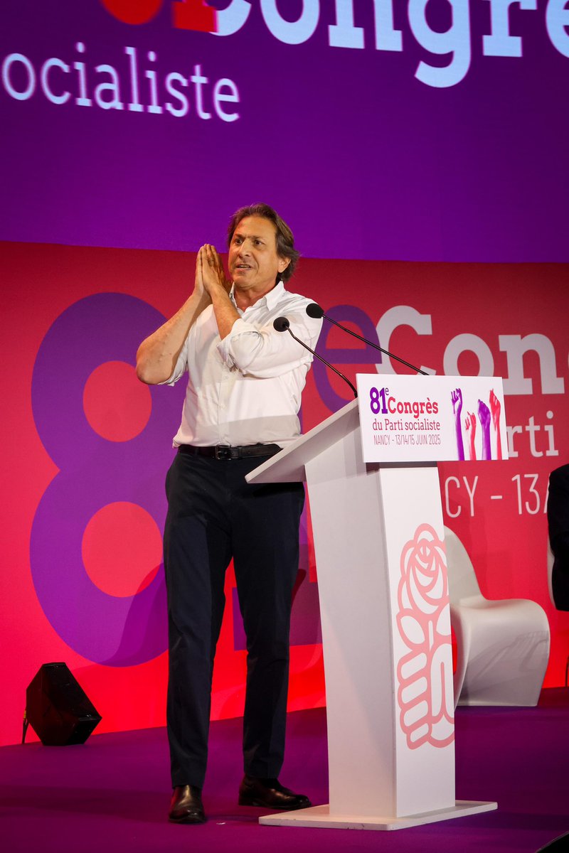 « Je suis un fervent défenseur du rassemblement de la gauche et des écologistes, mais ne vendons pas notre âme, au nom de ces huées fanatiques… »
Jérôme Guedj 

#CongresPS 
📷 : <a href="/QThirot/">Quentin Thirot</a>