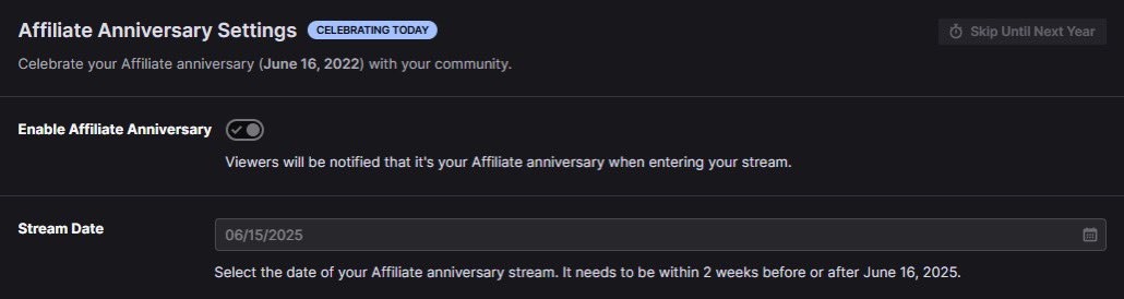 Celebrating 3 Years of Affiliate on Twitch all weekend!

It’s been a long journey, and I can’t believe we’ve already hit 3 years! Today, I’m play out some Siege X and host a 2v2 tournament! Tomorrow, it’s For Honor all day 🫶🏻

Feel free to stop by and say congrats!
#r6 #forhonor