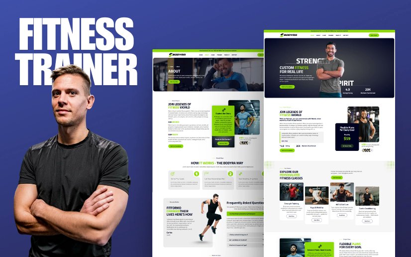 PixeloTemplate's tweet photo. Need a fitness website? 🏋️‍♀️

🔥 Try Bodyra – Personal Trainer Elementor Kit
✔️ Fast setup
✔️ Mobile responsive
✔️ No coding needed
➡️ https://t.co/ibJZNK2yh4

#FitnessWebsite #WebDesign #BodyraKit #Elementor https://t.co/tpT9nwAI8J