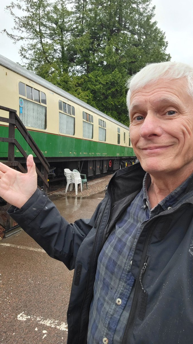 Two nights at the Glenfinnan sleeping car. Loads of Harry Potter fans wandering around because of some viaduct or something.